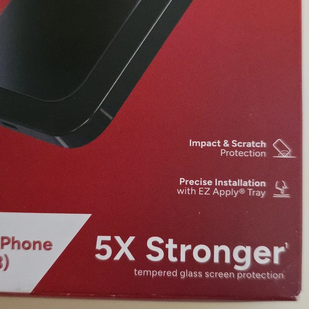 ZAGG Invisible Shield Screen Protector Iphone 6.1 2023 Tempered Glass